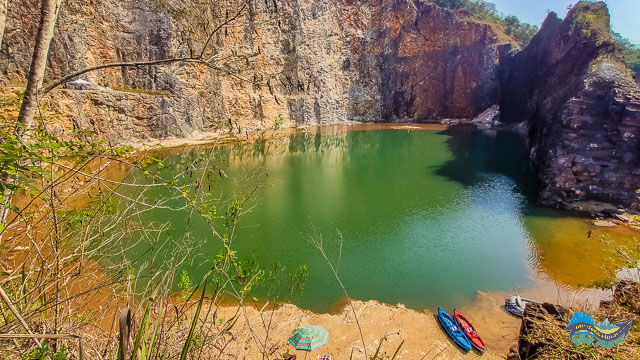 Lagoa Azul - Pedreira de Campo Magro Lagoa Azul - Pedreira de Campo Magro