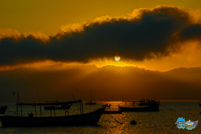 Pôr do Sol em Canto Grande - Bombinhas Pôr do Sol em Canto Grande - Bombinhas