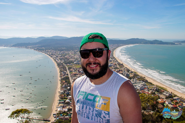 Visual emblemática a partir do Morro do Macaco. Morro do Macaco - Mirante