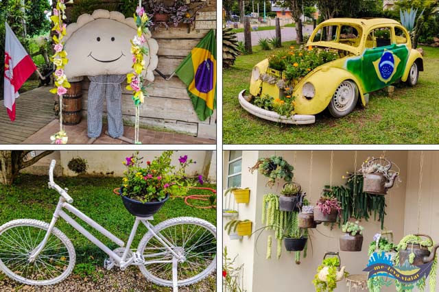 Ambiente externo Ambiente externo - Restaurante Pierogarnia - Paisagismo