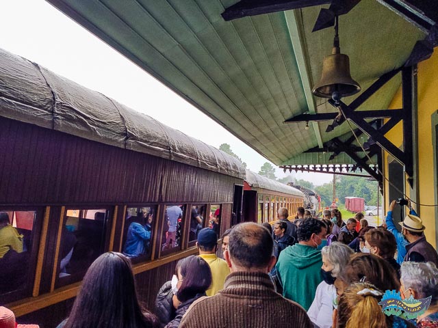 Embarque Estação Rio Negrinho. 