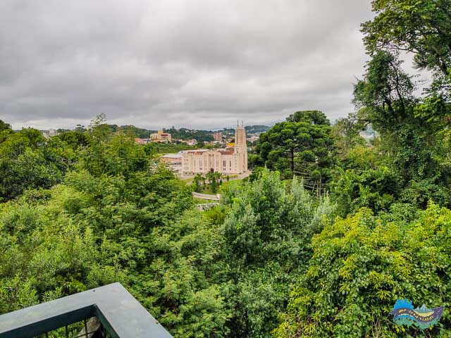 Mirante - Parque 23 de Setembro - Igreja matriz
