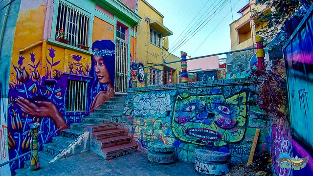 Grafites de Valparaíso. 