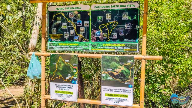 Atrativos Salto Boa Vista e Morro Três Barras Atrativos Salto Boa Vista e Morro Três Barras