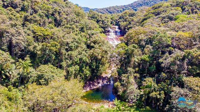 Cachoeira da Quintilha - Vista aérea