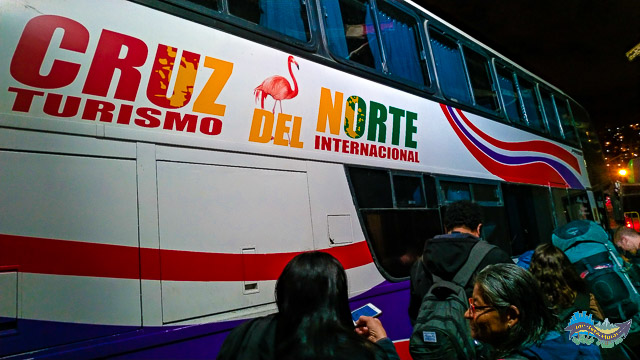Ônibus de La Paz à Uyuni