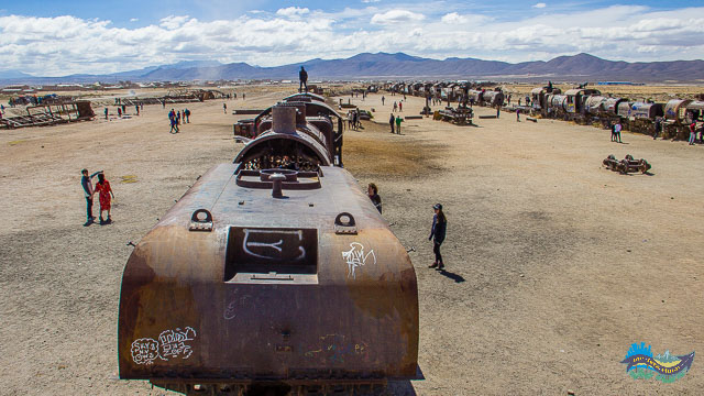 Trens em Uyuni