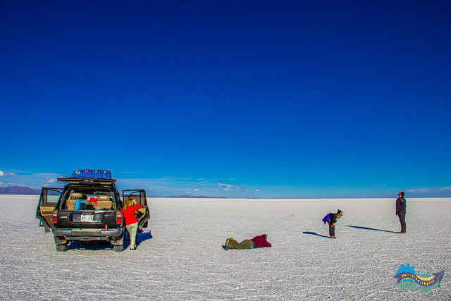 Fotos em Perspectivas no Salar de Uyuni