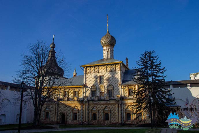 Igreja no interior do Kremlin. 