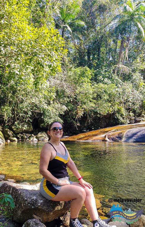 Cachoeira em Paranaguá, no litoral paranaense - Quintilha