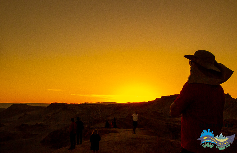 Por do Sol no Atacama