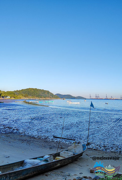 Vista a partir do canto direito do vilarejo.